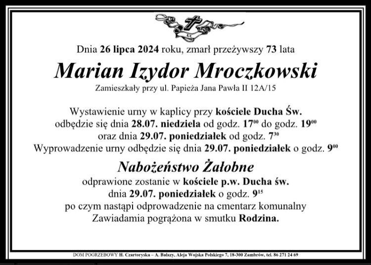 Marian Izydor Mroczkowski
