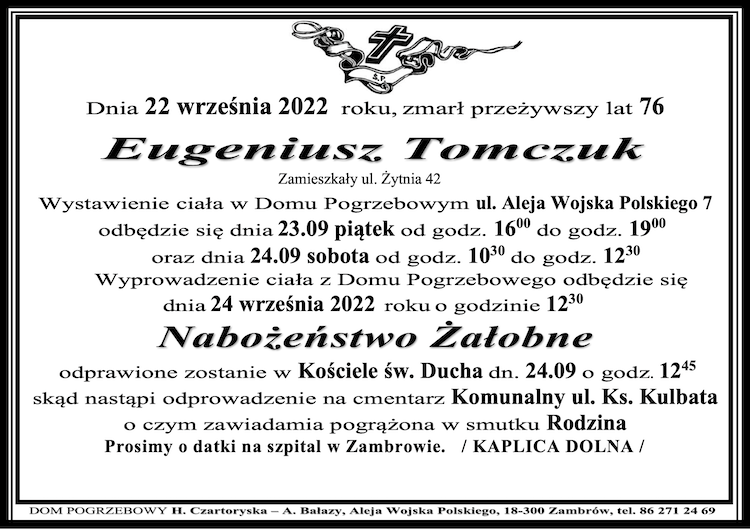 Eugeniusz Tomczuk