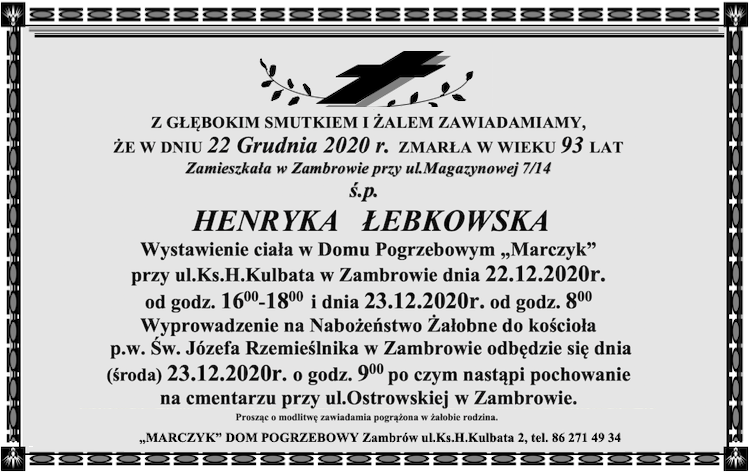 Henryka Łebkowska