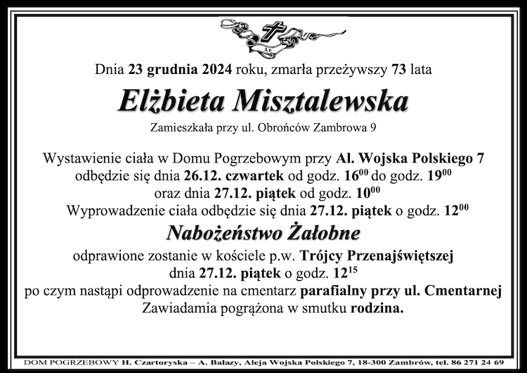 Elżbieta Misztalewska