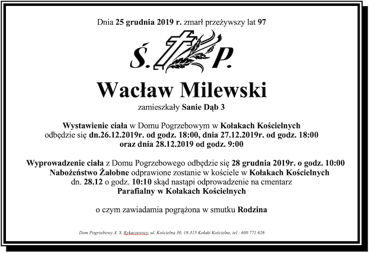 Wacław  Milewski