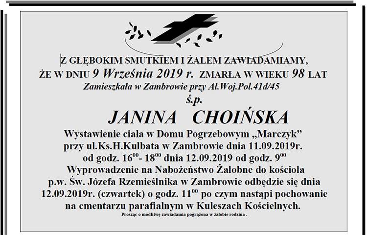 Janina Choińska
