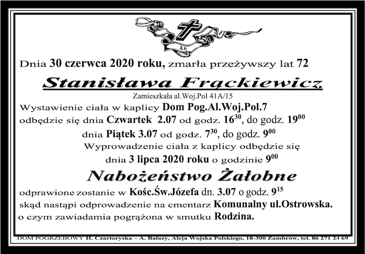 Stanisława Frąckiewicz