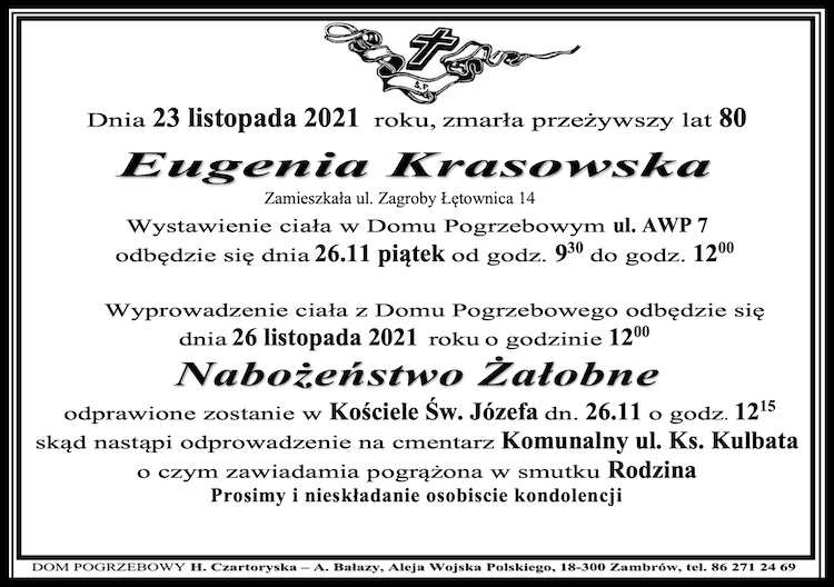 Eugenia Krasowska