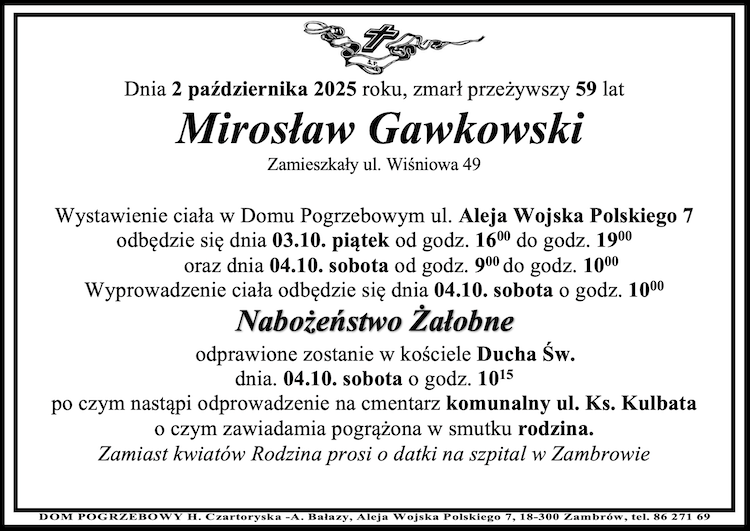 Mirosław Gawkowski