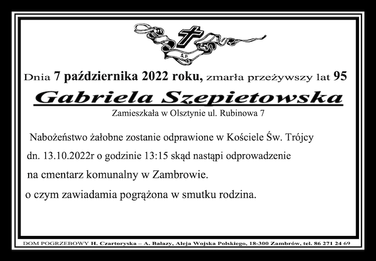 Gabriela Szepietowska