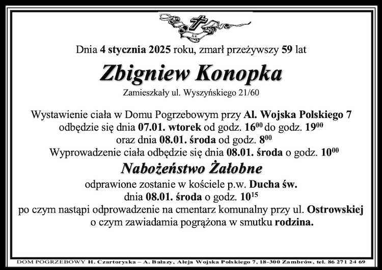 Zbigniew Konopka