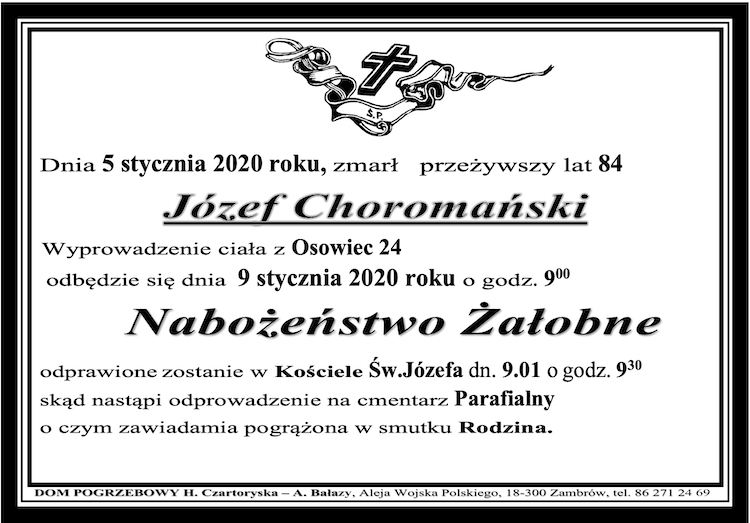Józef Choromański