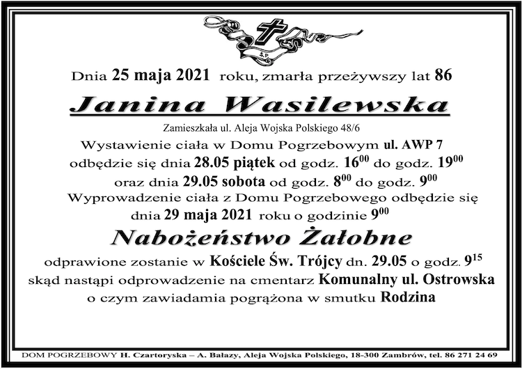 Janina Wasilewska 