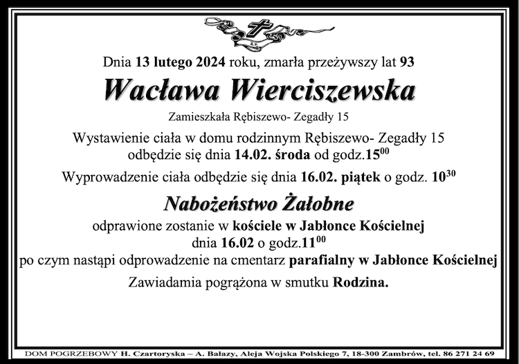Wacława Wierciszewska