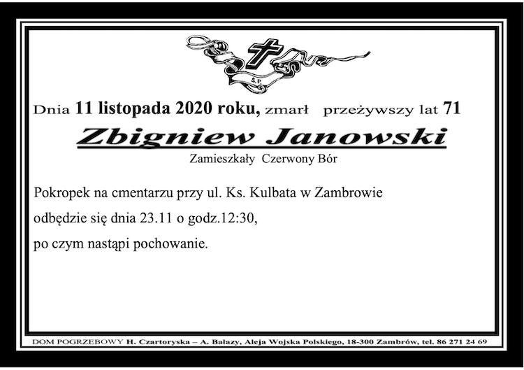 Zbigniew Janowski