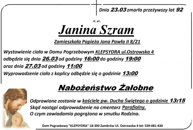 Janina Szram