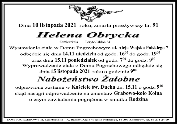 Helena  Obrycka