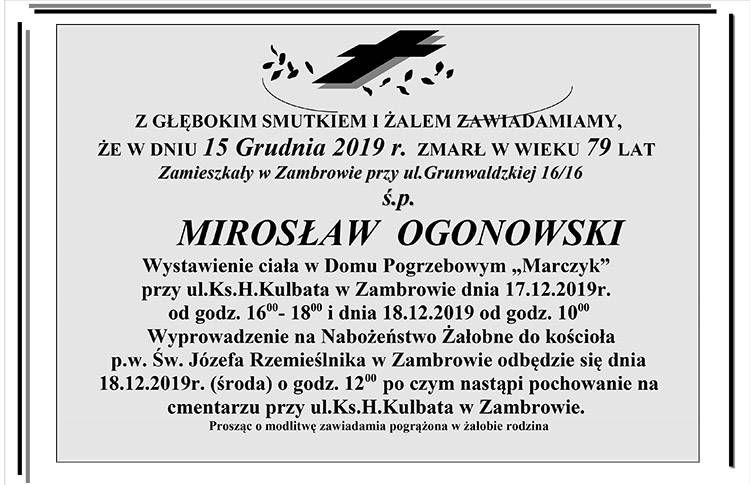 Mirosław Ogonowski