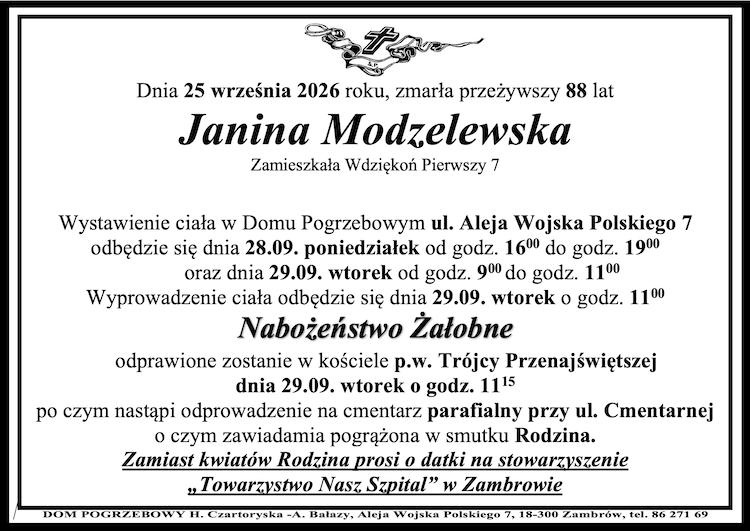 Janina Modzelewska