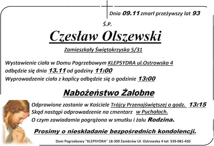 Czesław  Olszewski