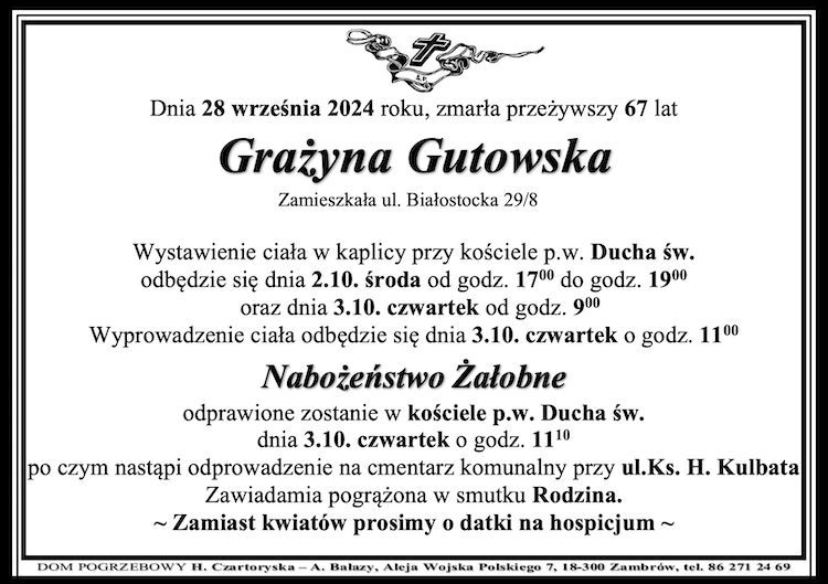 Grażyna Gutowska