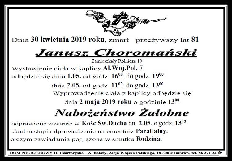 Janusz Choromański