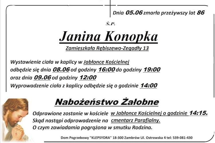 Janina Konopka