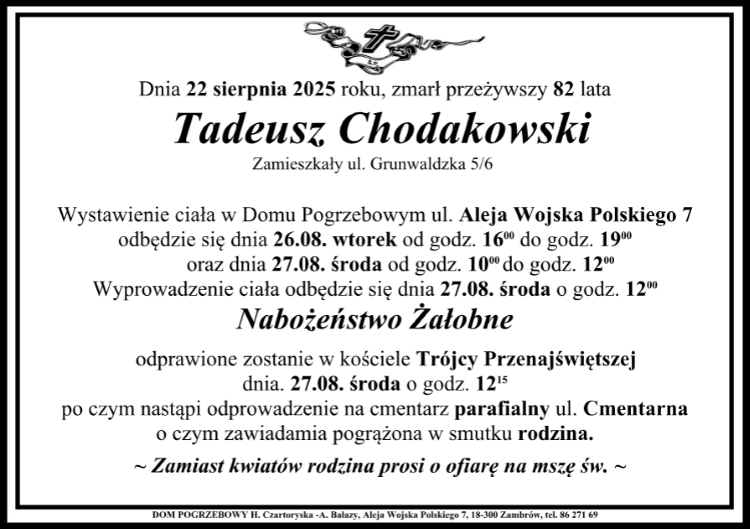 Tadeusz Chodakowski