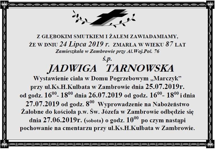 Jadwiga Tarnowska