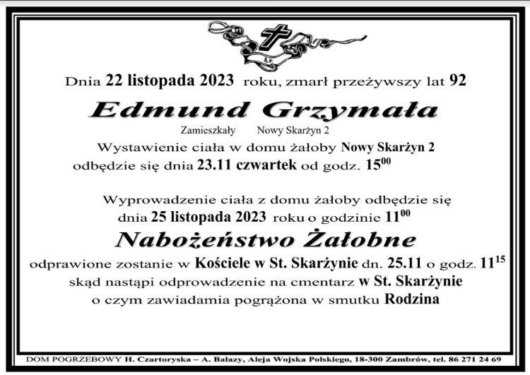 Edmund Grzymała