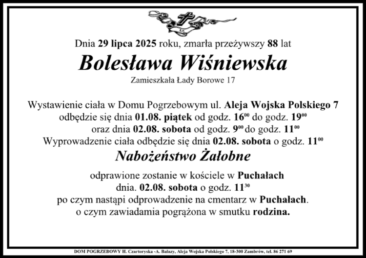 Bolesława Wiśniewska