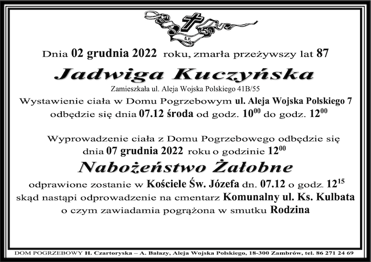 Jadwiga Kuczyńska