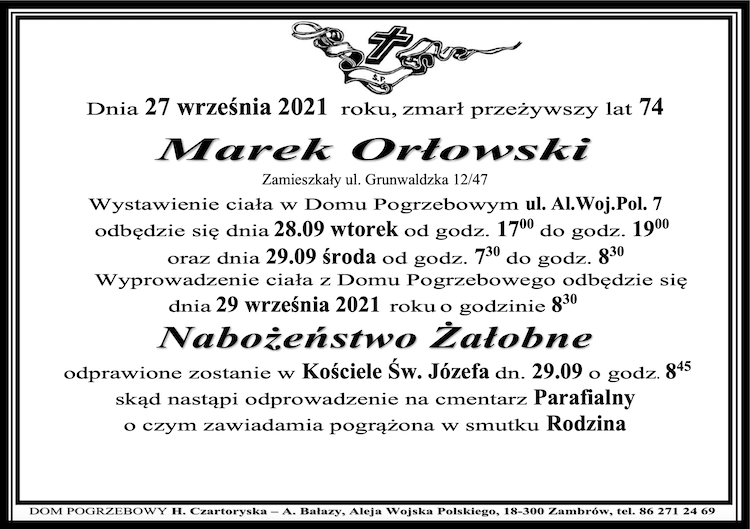 Marek Orłowski
