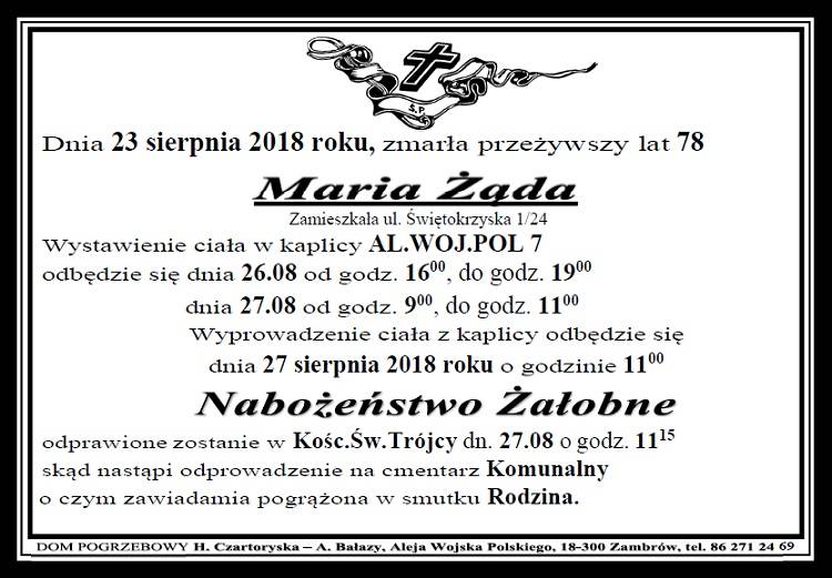 Maria Żąda