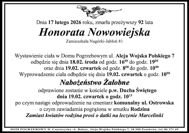 Honorata Nowowiejska