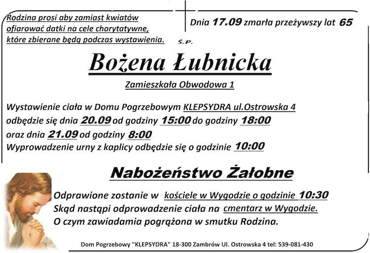 Bożena Łubnicka
