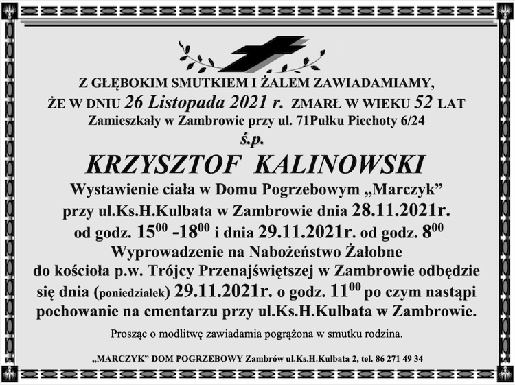 Krzysztof Kalinowski