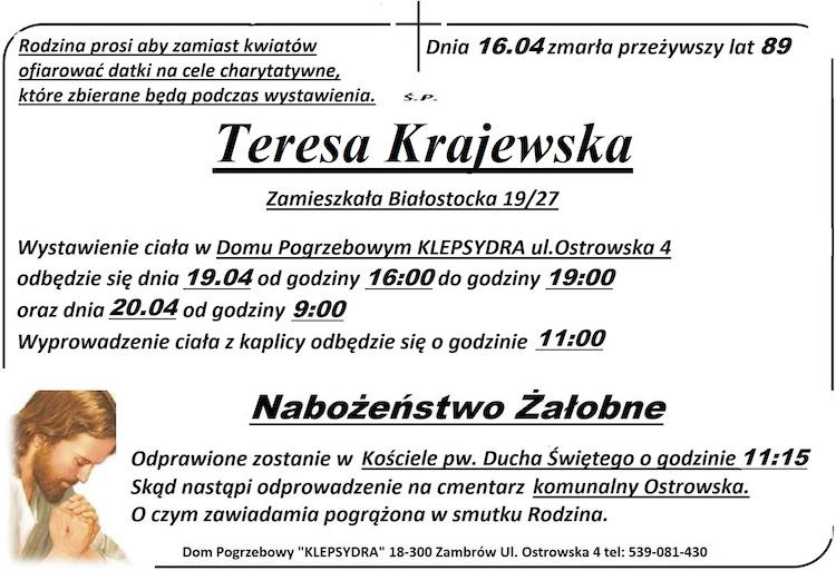 Teresa Krajewska