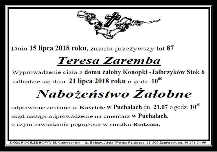 Teresa Zaremba
