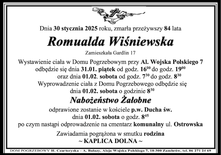 Romualda Wiśniewska