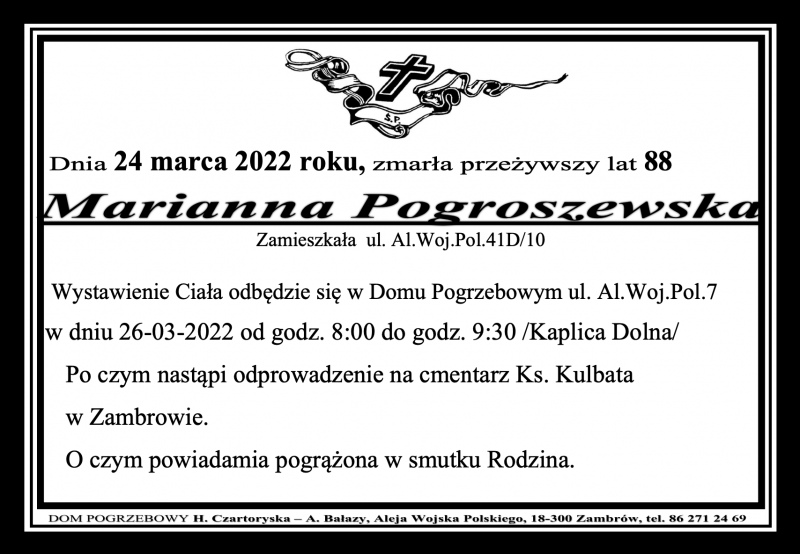 Marianna Pogroszewska