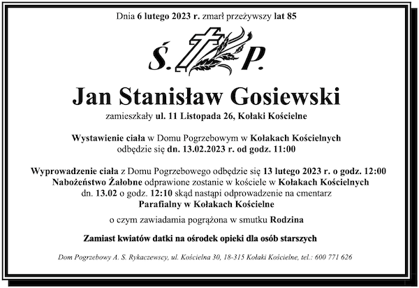 Jan Stanisław Gosiewski
