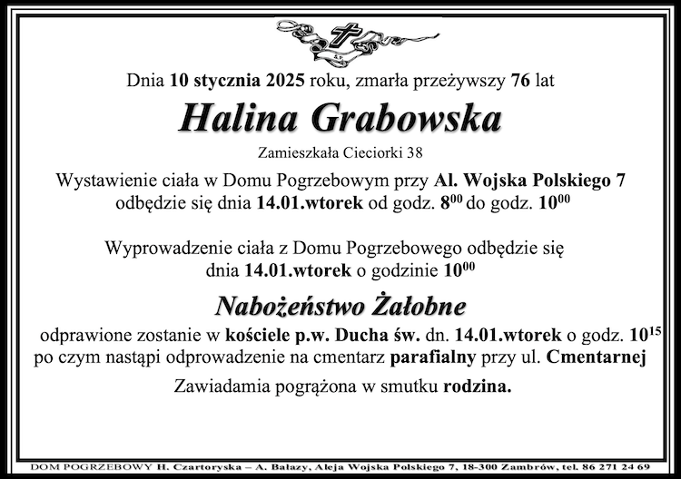 Halina  Grabowska