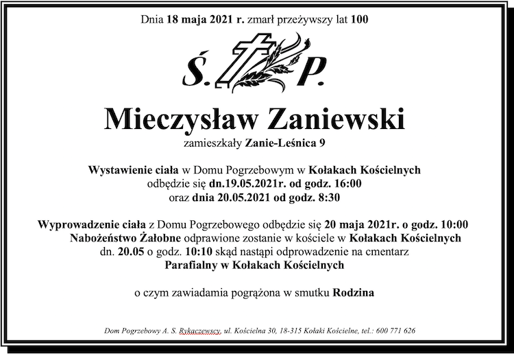 Mieczysław Zaniewski
