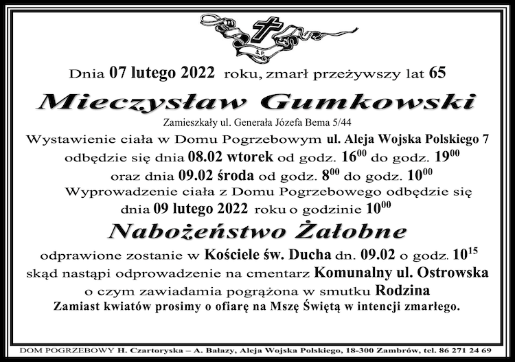 Mieczysław  Gumkowski