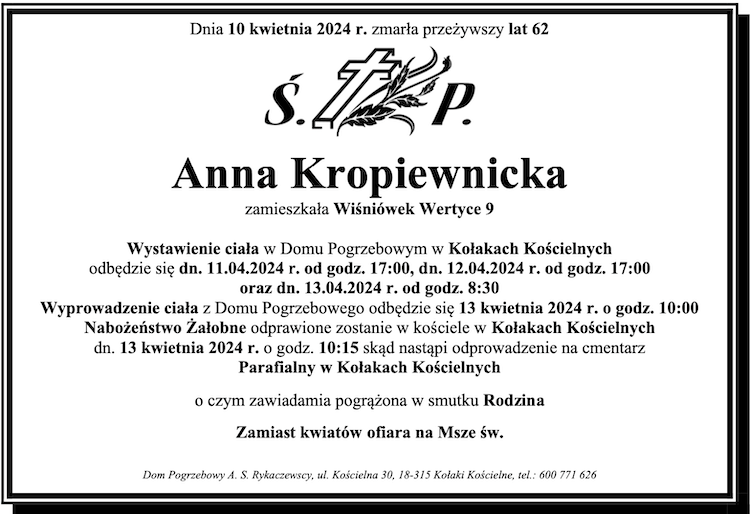Anna Kropiewnicka