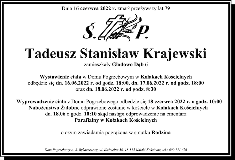 Tadeusz Stanisław Krajewski