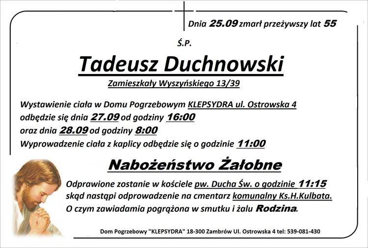 Tadeusz Duchnowski