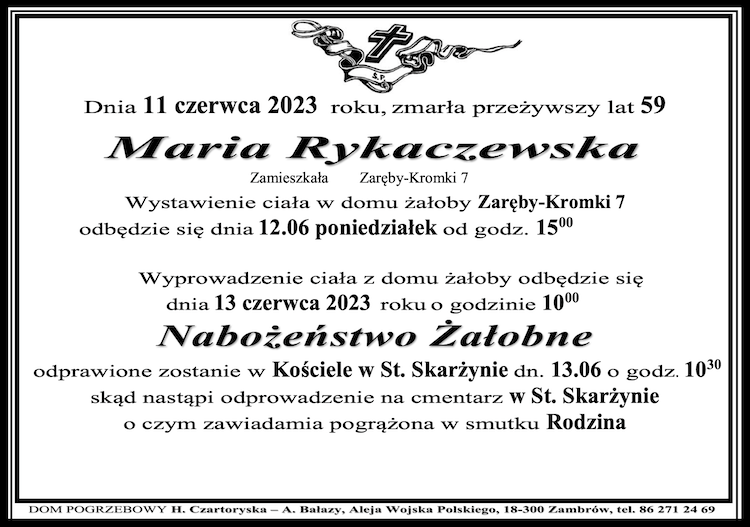 Maria Rykaczewska