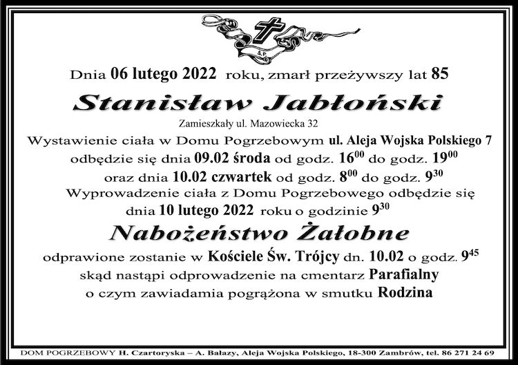 Stanisław Jabłoński