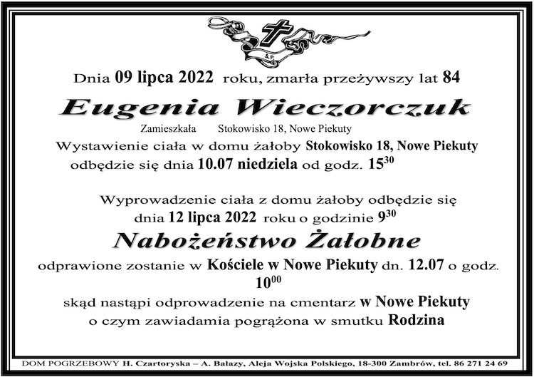 Eugenia Wieczorczuk