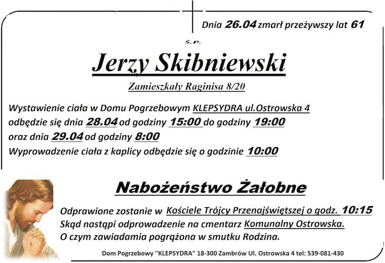 Jerzy  Skibniewski