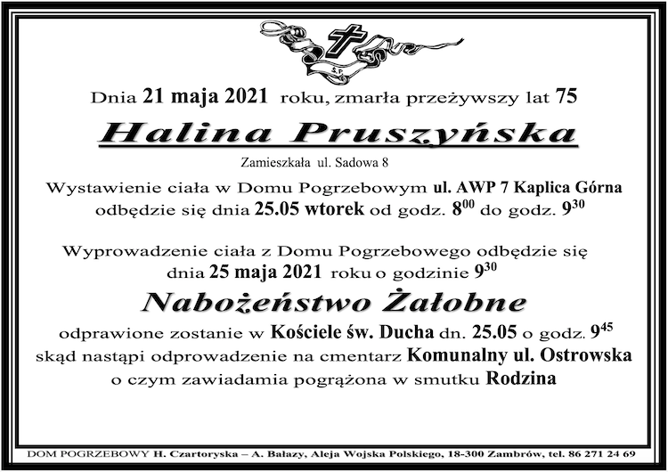 Halina Pruszyńska