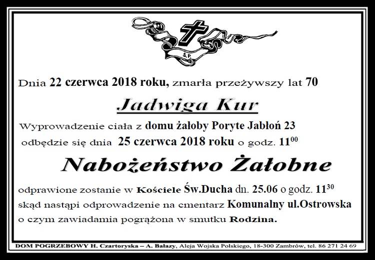 Jadwiga Kur